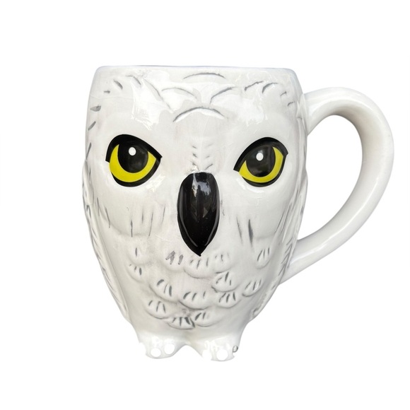 Warner Bros. Other - Harry Potter Hedwig Owl 3D Sculpted Ceramic Mug